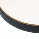 Plafoniera LED Fantas 24W, Rotunda, Abs, Alb si Negru