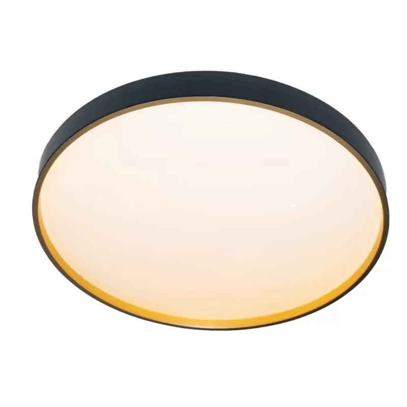 Plafoniera LED Fantas 46W, Rotunda, Abs, Alb si Negru