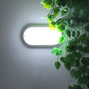 Plafoniera LED FANTAS Ovala 15W 20cm Alb Exterior IP65