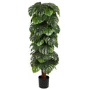 Planta Artificiala Monstera deliciosa, fara Ghiveci, 140cm Verde Default Title Alessandro Design