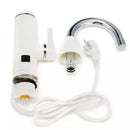 Robinet Electric Instant pentru Apa Calda, Afisaj LCD, Alb, LZ-501X