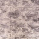 Set 10xTapet 3D autoadeziv caramizi Gri din spuma moale, 77cm x 70cm x 6mm