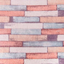 Set 10xTapet 3D autoadeziv caramizi Multicolore din spuma moale, 77cm x 70cm x 6mm