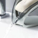 Suport Sapun cu Scurgere, Plastic, 14*13*8 cm, Roz