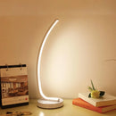 Veioza LED Nemesis, 28W, Lumina Rece/Calda/Neutra, Metal si Acril, Alb