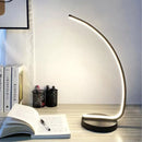 Veioza LED Nemesis, 14W, Lumina Rece/Calda/Neutra, Metal si Acril, Negru