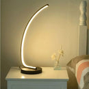 Veioza LED Nemesis, 10W, Lumina Rece/Calda/Neutra, Metal si Acril, Negru