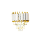 Aplica Candelabru Cristal VERSAILLES Piccolo, 2xE14, Alb