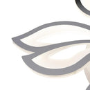 Lustra LED cu telecomanda LILY 75W, 5 Elemente, lumina Rece/Calda/Neutra, Dimabila, Alb