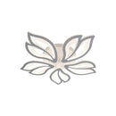 Lustra LED cu telecomanda LILY 75W, 5 Elemente, lumina Rece/Calda/Neutra, Dimabila, Alb