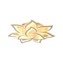 Lustra LED cu telecomanda LOTUS 91W, 9 Petale, lumina Rece/Calda/Neutra, Dimabila, Alb