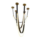 Candelabru Modern, LED, ARIA Largo, 31W, lumina Calda, Negru