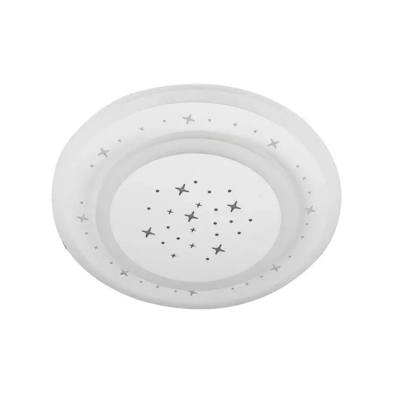 Lustra LED GUARELLA, 39W, lumina Rece/Calda/Neutra, Alb