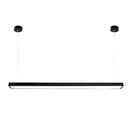 Lustra LED suspendata DARIN, 120cm, 23W, Inaltime Reglabila, Lumina Rece, Negru