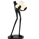 Lampadar Living Eleganza, 6x G9, Negru