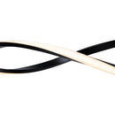 Lustra LED suspendata cu telecomanda FLUX 80W 115cm lumina Rece/Calda/Neutra, Dimabila, Negru,  Inaltime Reglabila