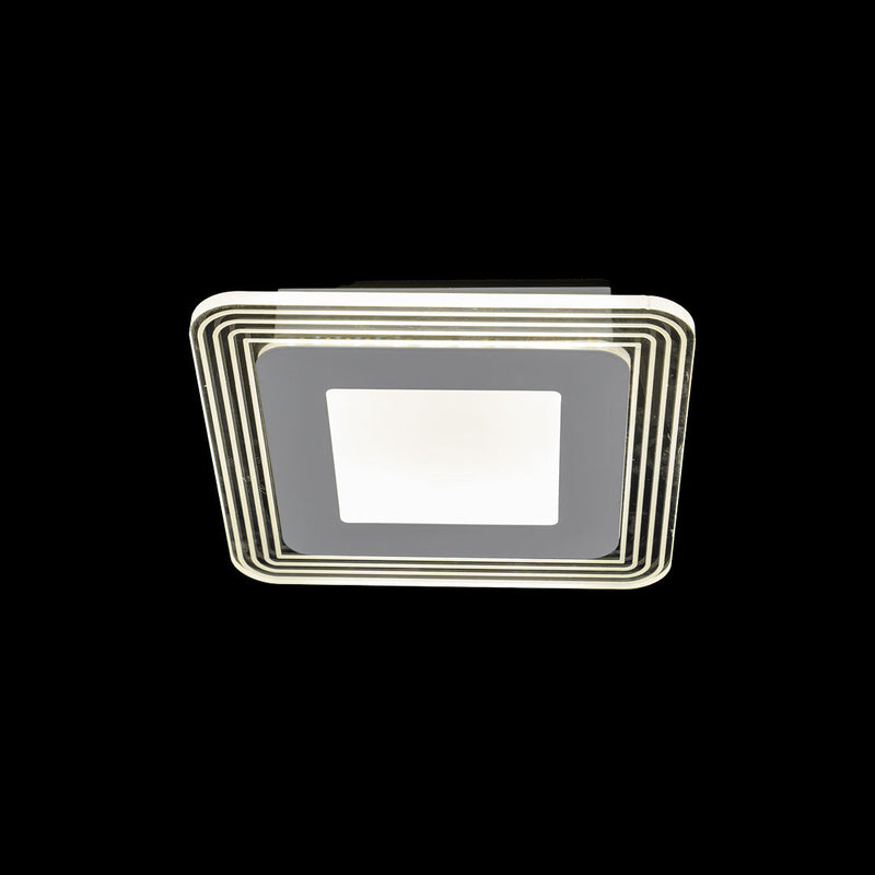 Lustra LED 30W, 3000/4000/6000k, Acril, Alb 9054/240WH(7500S)