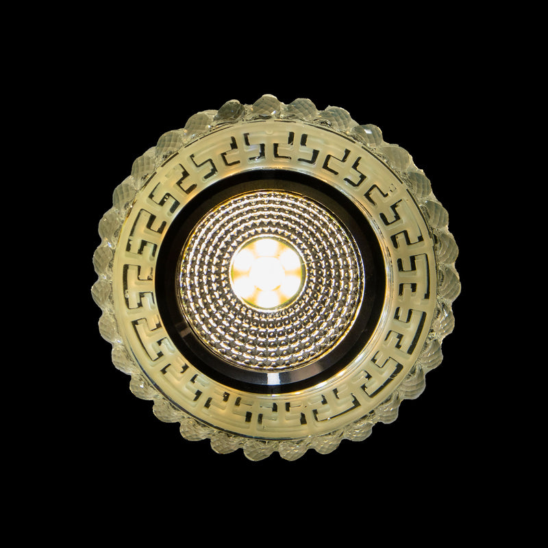 Spot LED 3W, Metal si Sticla, 9 cm XC007 - LEDS