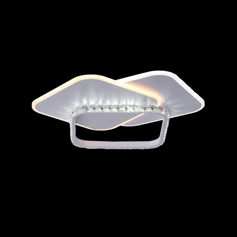 Lustra LED cu Telecomanda, 100W, Dimabila, Alb 5567/500