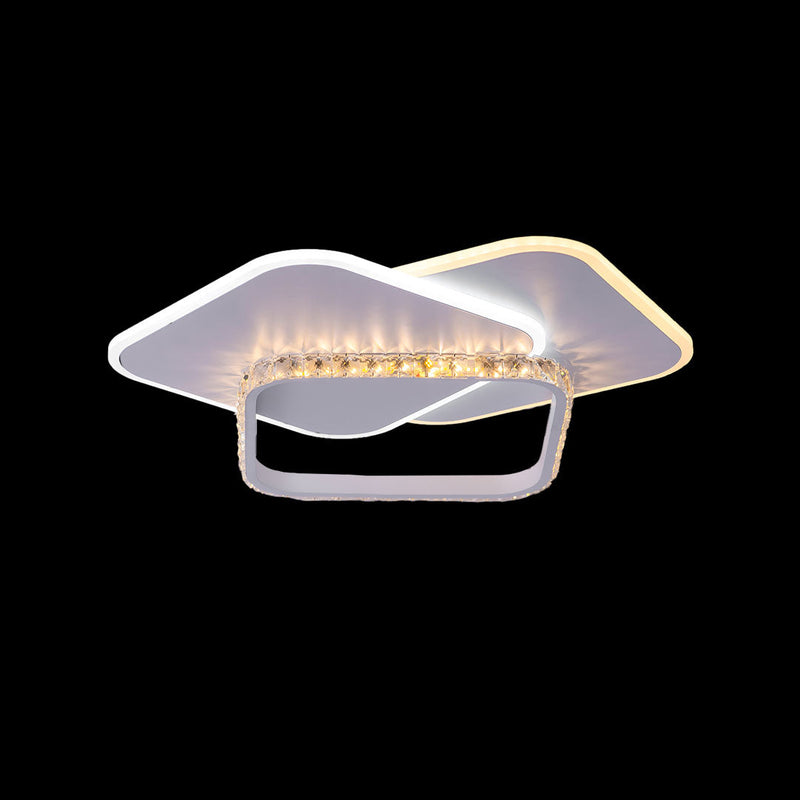 Lustra LED cu Telecomanda, 100W, Dimabila, Alb 5567/500