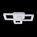Lustra LED RGB cu Telecomanda, 182W, 2,4Ghz, Dimabila, Alb si Crom 7965/2+2 - LEDS