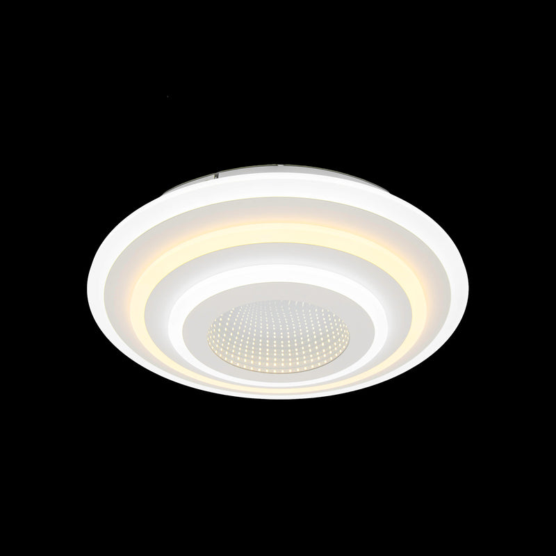 Lustra LED cu Telecomanda, 190W, Dimabila, Alb 8634/500