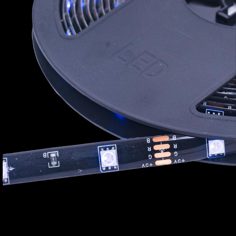 Kit Banda LED cu Telecomanda, 3 m, 14W, Alimentare prin USB, RGB BD/3M5V - LEDS