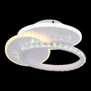 Lustra LED, 24W, 3000K/4000K/6000K, Alb, Acril si Cristal, IP.20 4318 - LEDS