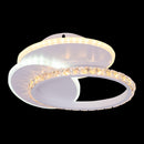 Lustra LED, 24W, 3000K/4000K/6000K, Alb, Acril si Cristal, IP.20 4318 - LEDS