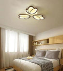 Lustra LED cu Telecomanda, 80W, Acril si Metal, Alb - LEDS