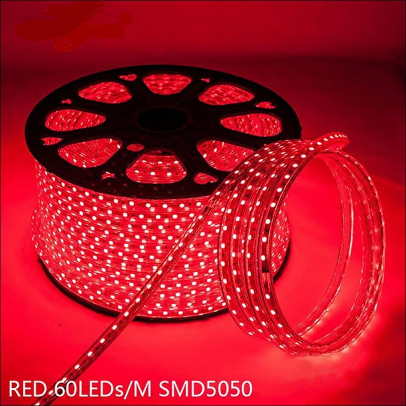 Banda LED 5 m, 5050, 11W/m, Rosie BD/5M/RD - LEDS