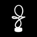 Veioza LED 48W, 3000K/4000K/6000K, Acril, Alb - LEDS