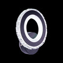 Aplica LED, 28W, 3000K/4000K/6000K, Negru, Acril si Cristal, IP.20 19373/1BK - LEDS