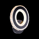 Aplica LED, 28W, 3000K/4000K/6000K, Negru, Acril si Cristal, IP.20 19373/1BK - LEDS