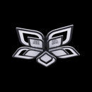 Lustra LED cu Telecomanda, 180W, Negru, Acril, Dimabila 19185/5BK - LEDS