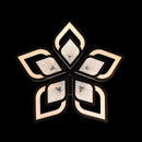 Lustra LED cu Telecomanda, 180W, Negru, Acril, Dimabila 19185/5BK - LEDS