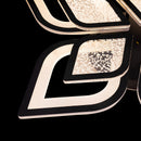 Lustra LED cu Telecomanda, 180W, Negru, Acril, Dimabila 19185/5BK - LEDS