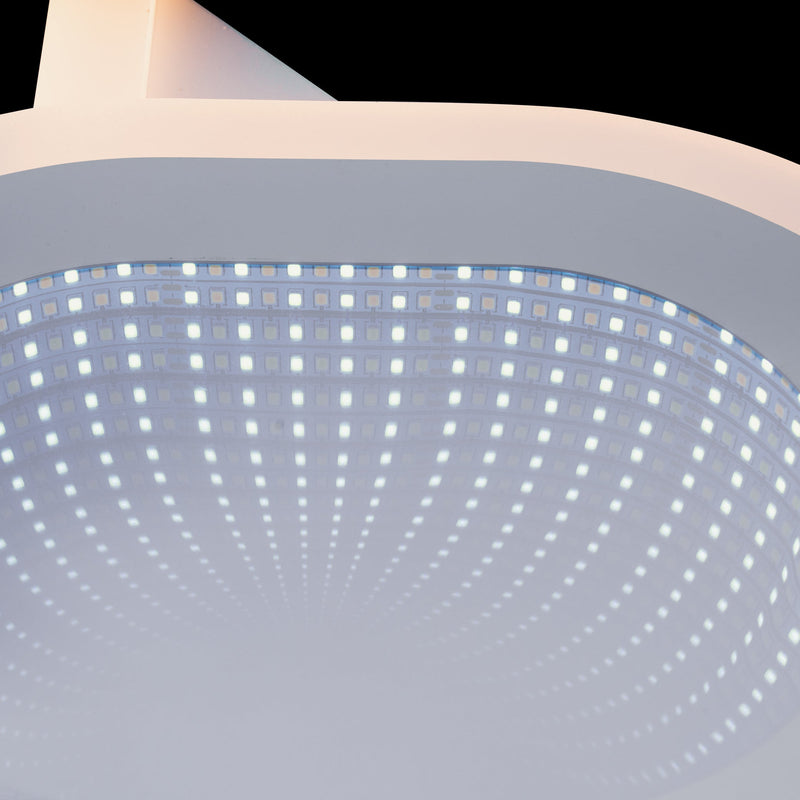 Lustra LED cu Telecomanda, Acril, 200W, Dimabila, Alb 7131/500 - LEDS