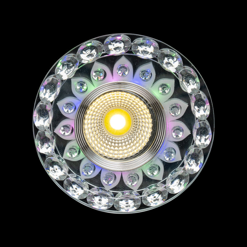 Spot LED, 3W, 3000/4000/6000K, RGB, Sticla 55242