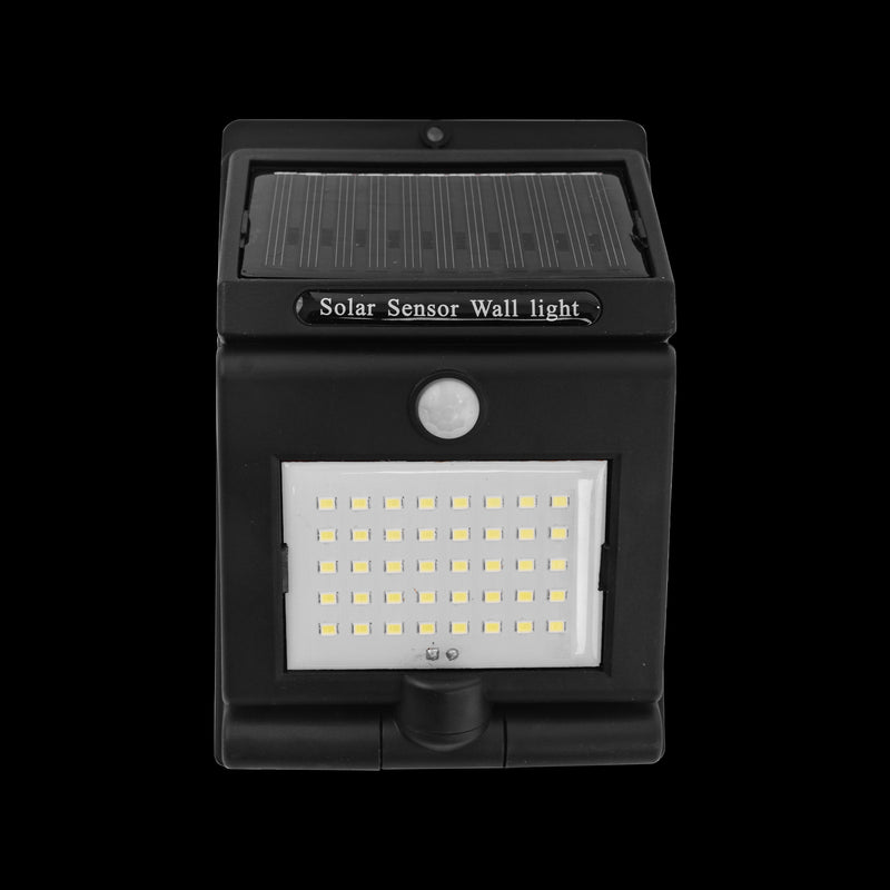 Lampa LED Solara cu Senzor de Miscare, 8W, 6000K, Negru, IP.65 GB/20 - LEDS