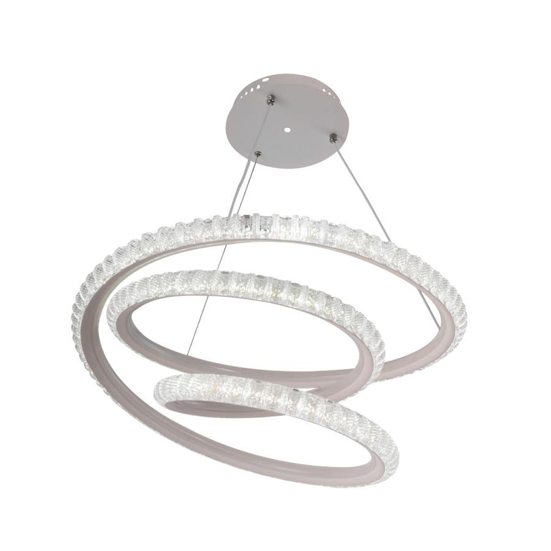 Lustra LED 240W, Diamante, Acril 679WH - LEDS