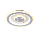 Lustra LED RGB Roza 40W Alb - LEDS