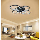 Lustra LED cu Telecomanda Dorothy 284W Dimabila Alb Negru - LEDS