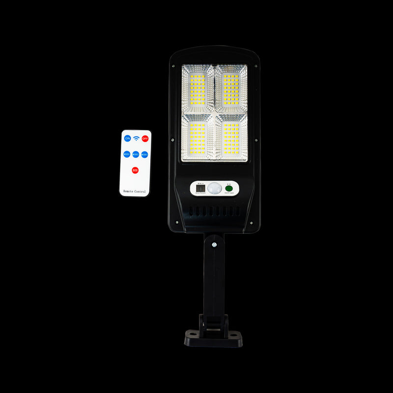 Lampa LED Solara cu Senzor de Miscare si Telecomanda, 25W, Negru, IP.65 755/4 - LEDS